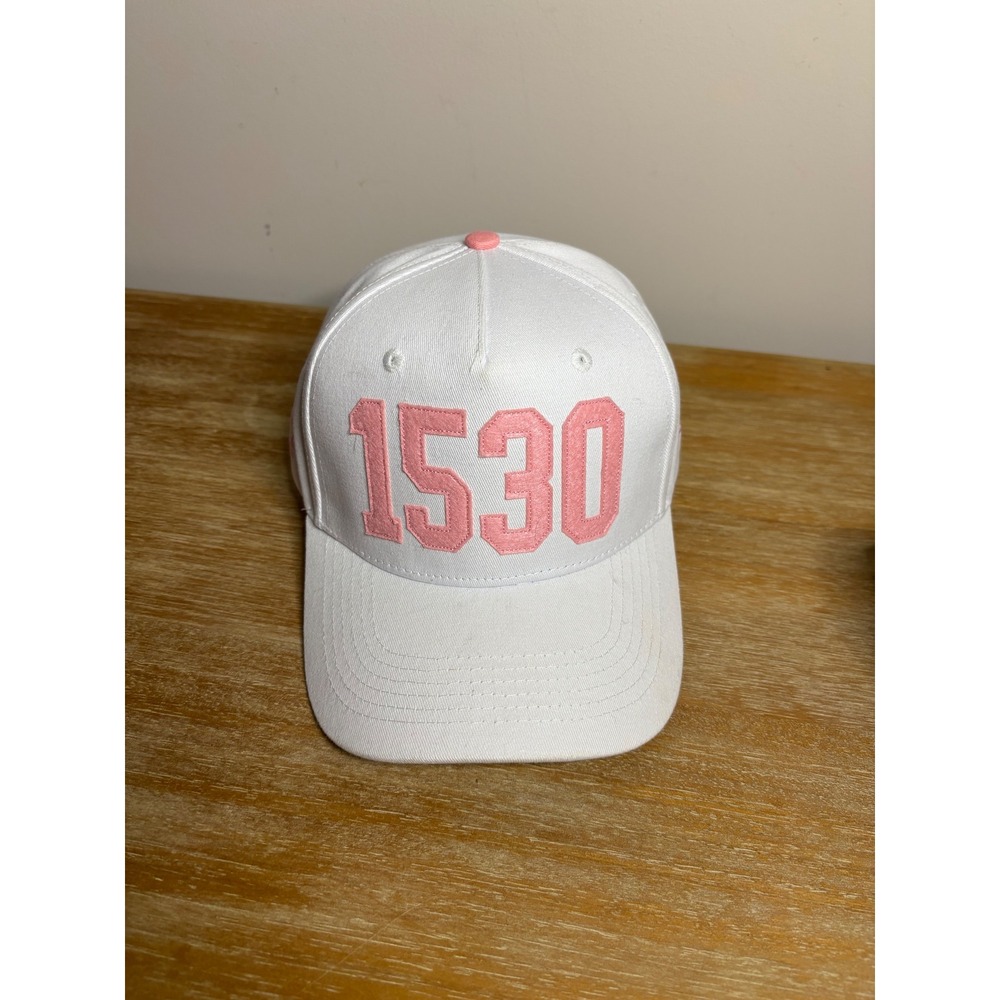 Codigo 1530 White‎ Pink Embroidered Baseball Cap Hat Snapback Adjustable